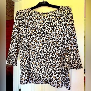 Leopard Print Women's Top